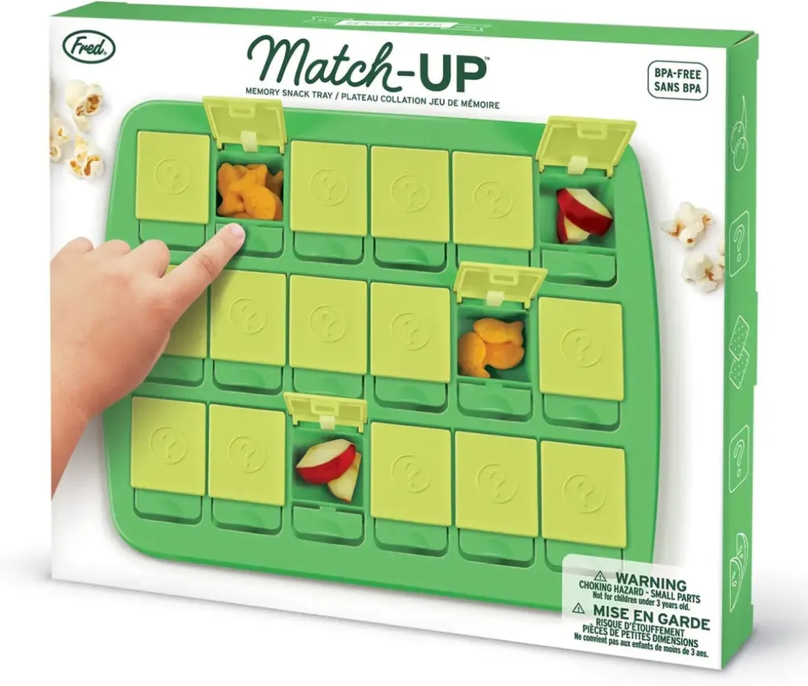 Fred & Friends Match-Up Snack Tray Game