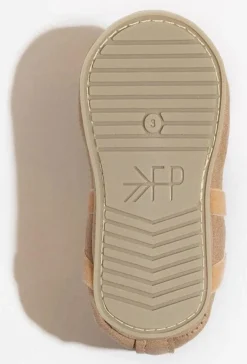 Freshly Picked Ballet Slipper Mini Sole V2, Size 3 - Weathered Brown