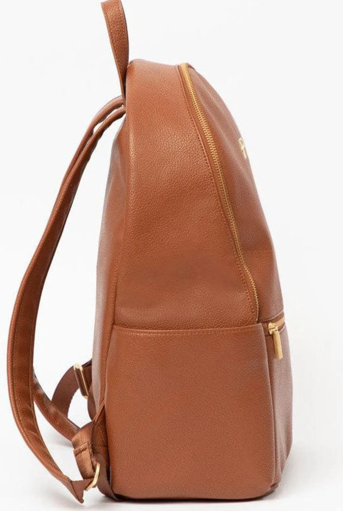 Freshly Picked Classic City Pack Backpack Diaper Bag - Cognac