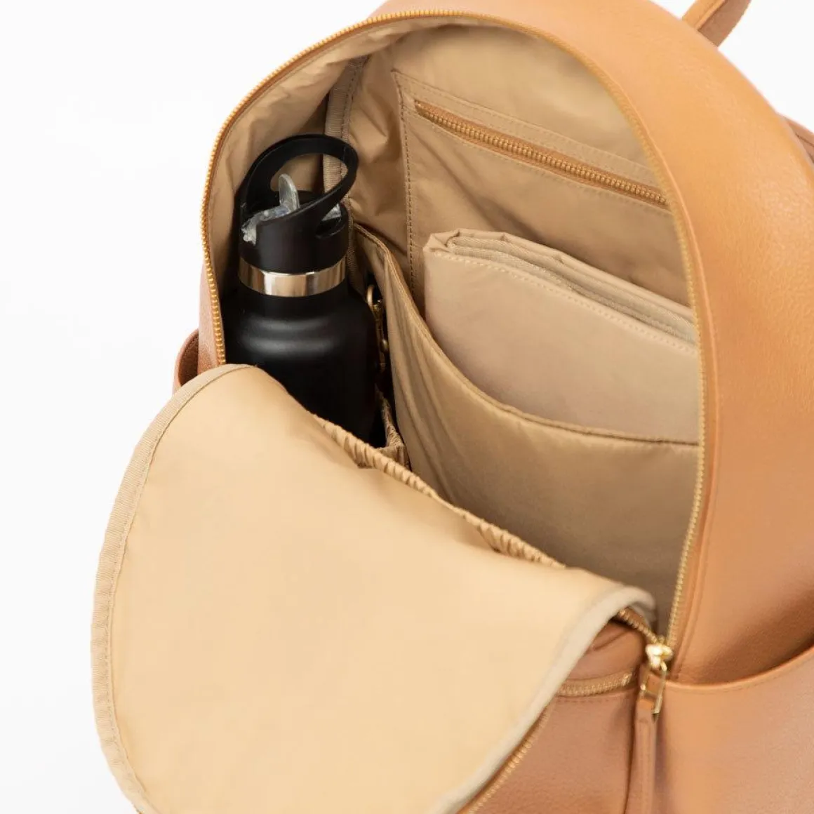 Freshly Picked Classic City Pack II Backpack Diaper Bag - Butterscotch
