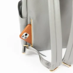 Freshly Picked Classic City Pack II Backpack Diaper Bag - Stone
