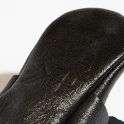 Freshly Picked Knotted Bow Moccasins, Size 2 - Ebony