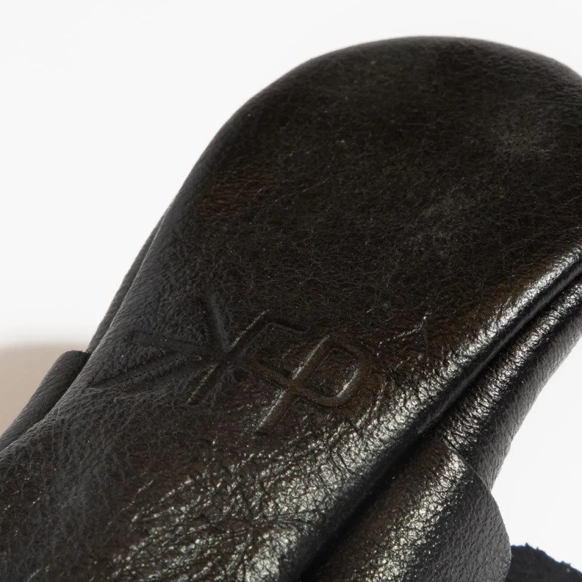 Freshly Picked Knotted Bow Moccasins, Size 2 - Ebony