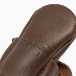 Freshly Picked Knotted Bow Moccasins, Size 3 - Espresso