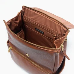 Freshly Picked Mini Classic Diaper Bag II - Cognac