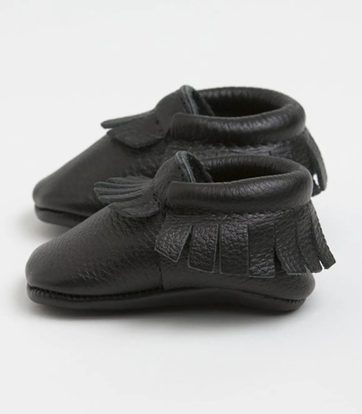 Freshly Picked Moccasins, Size 1 - Ebony
