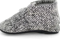 Freshly Picked Moccasins, Size 2 - Herringbone