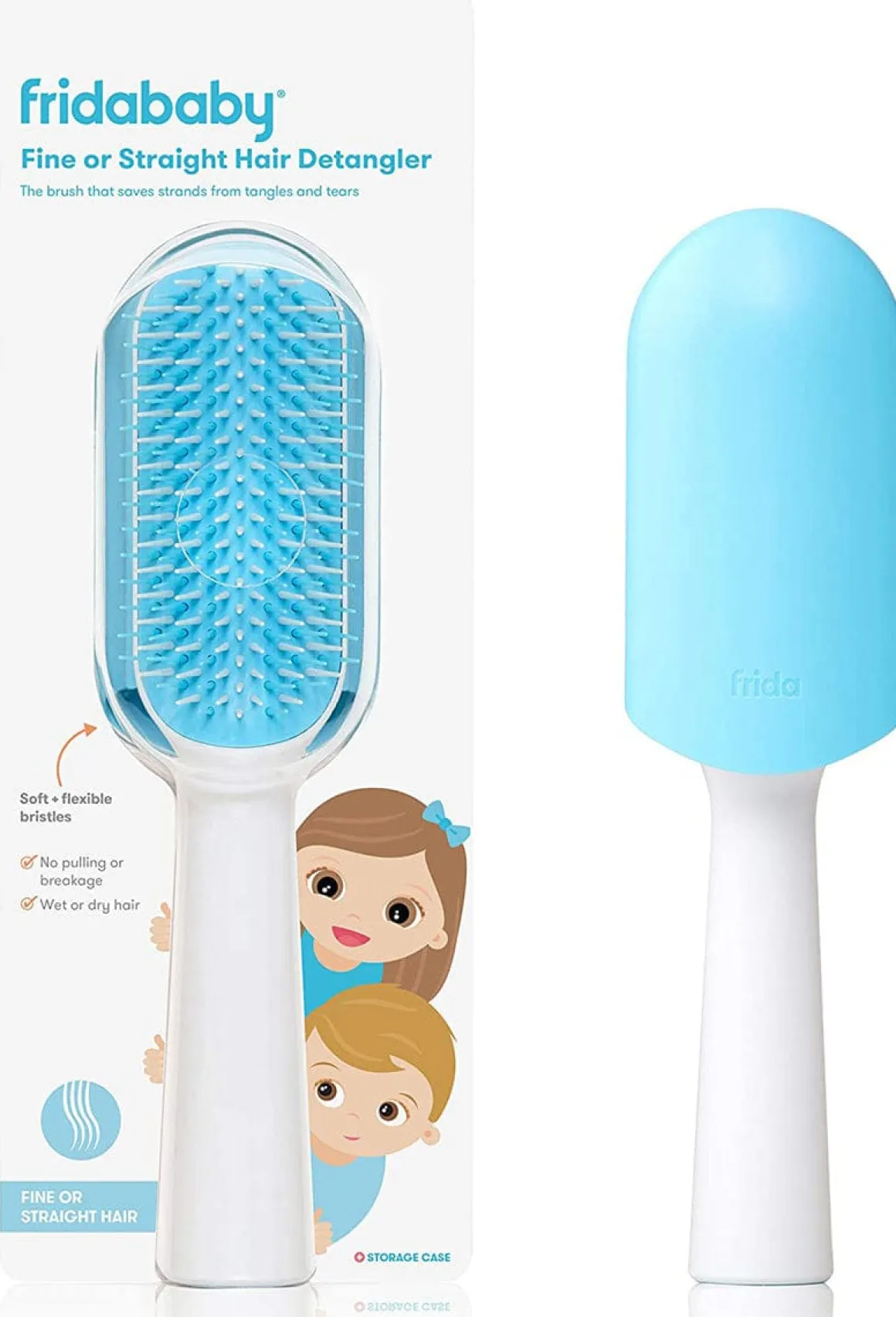 FridaBaby Hair Detangler Brush - Fine or Straight