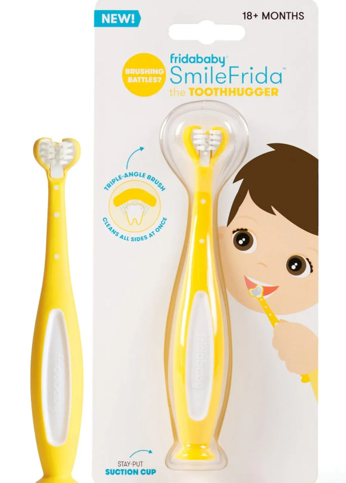 FridaBaby SmileFrida, The ToothHugger - Yellow