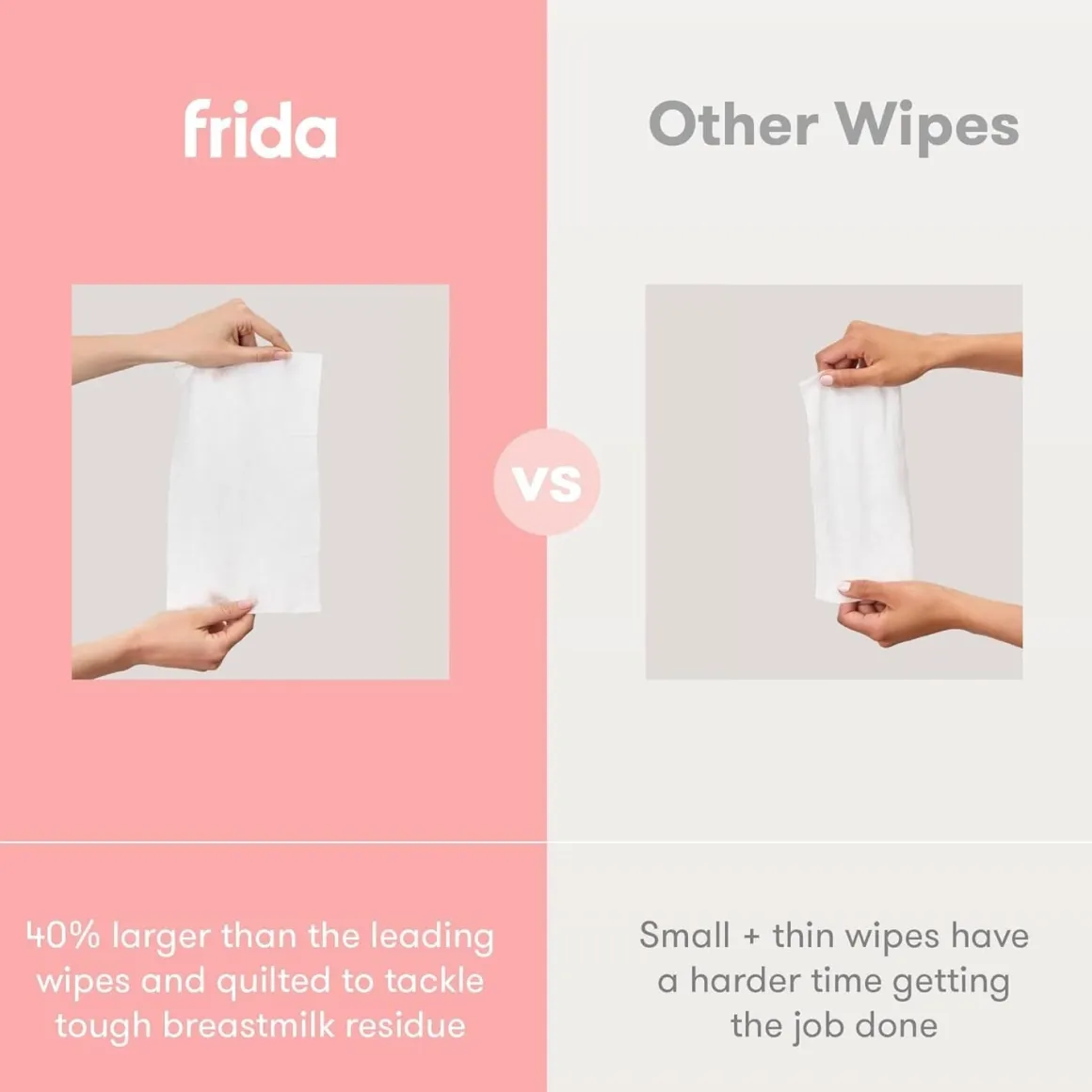 FridaMom Breast Pump Wipes