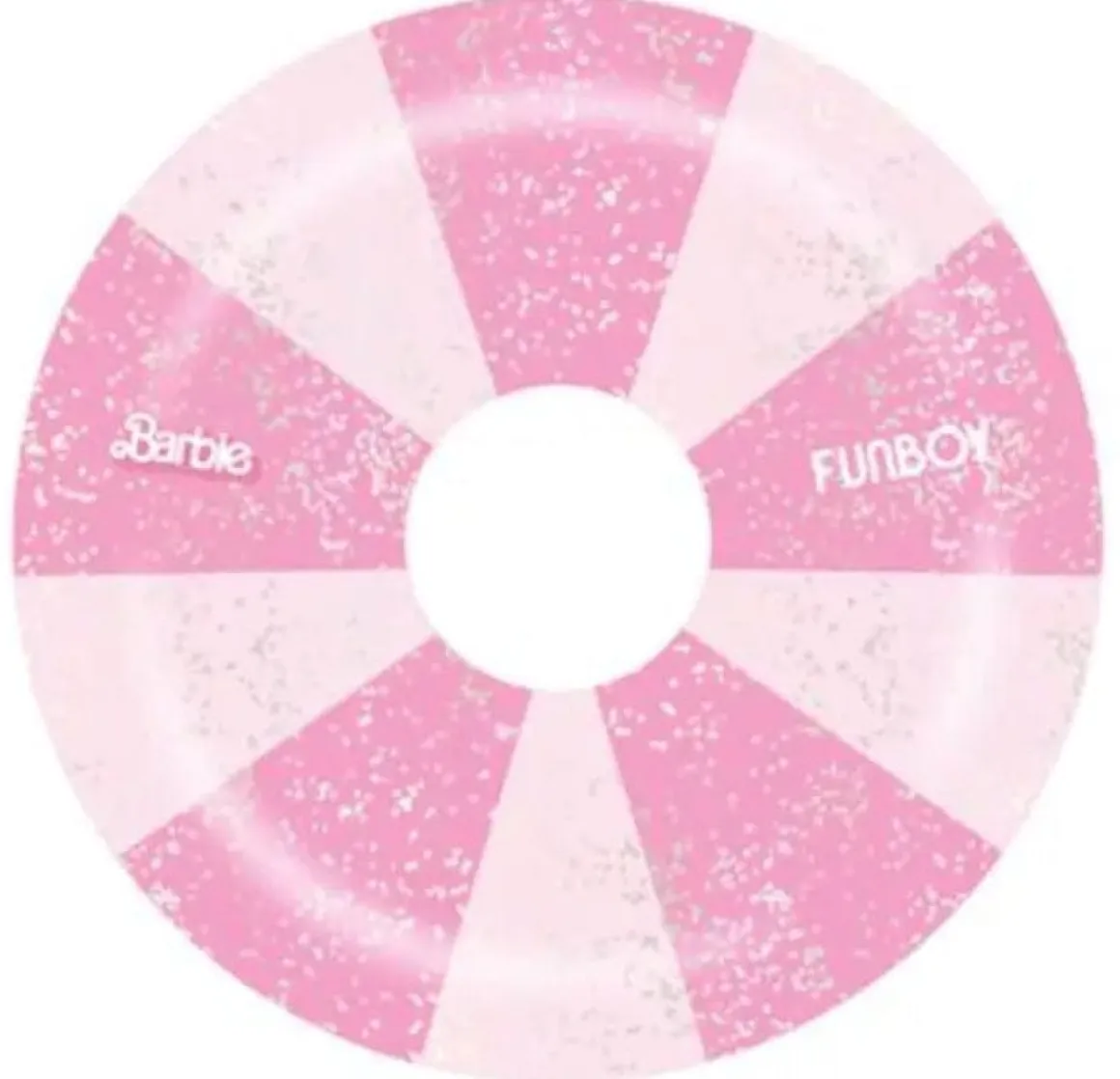 FUNBOY X Barbie Tube Float - Pink Glitter