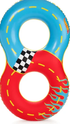 FUNBOY X Hot Wheels Kids Racetrack Double Tube Float (2-person)