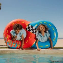 FUNBOY X Hot Wheels Kids Racetrack Double Tube Float (2-person)