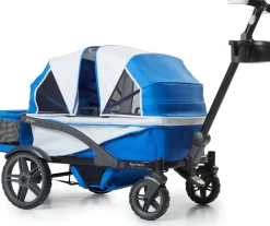 Gladly Family Anthem4 ICS All-Terrain (4 Seater) Stroller Wagon -Electric Silver