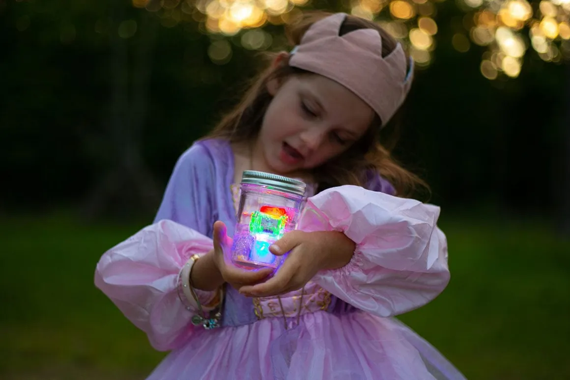 Glo Pals Light Up Cube Bath Toys - Alex (Yellow)