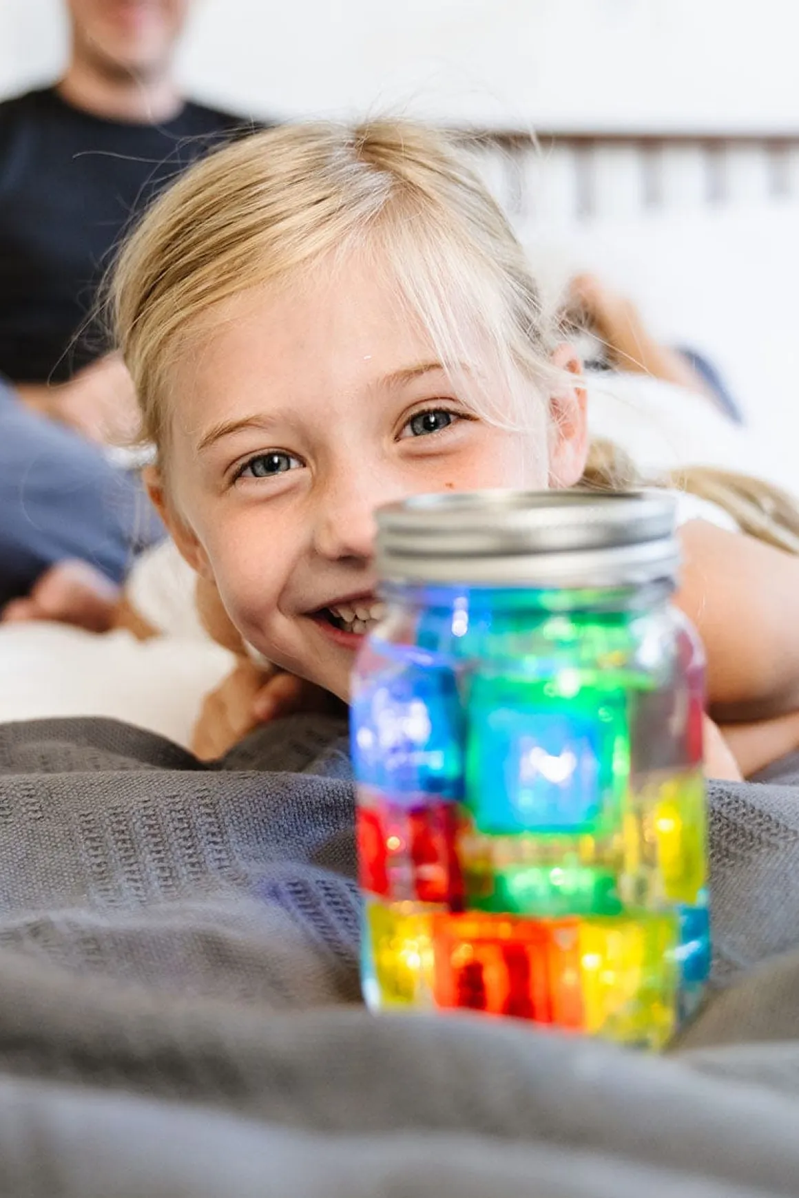 Glo Pals Light Up Cube Bath Toys - Pippa (Green)