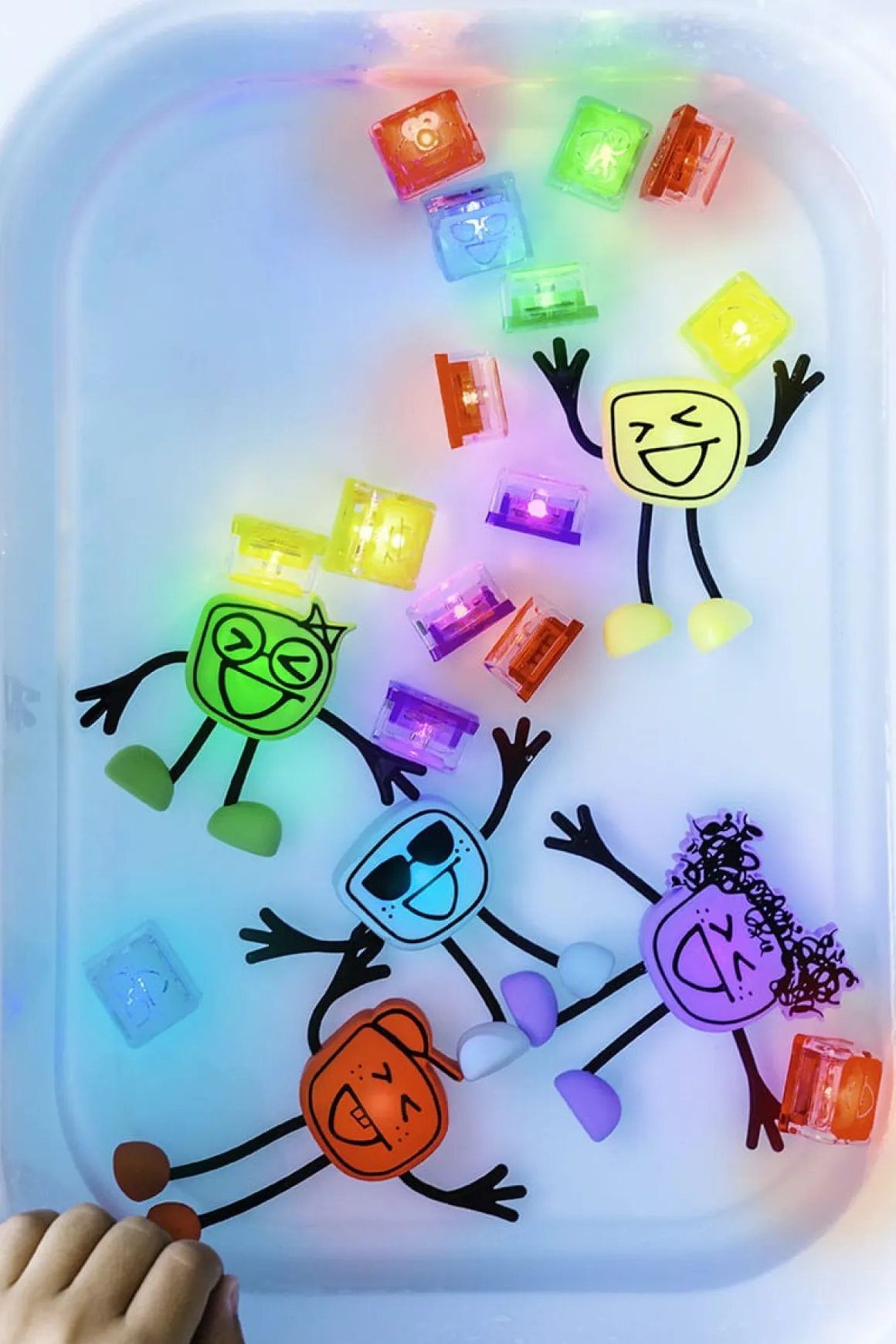 Glo Pals Light Up Sensory Bath Toy - Alex (Yellow)