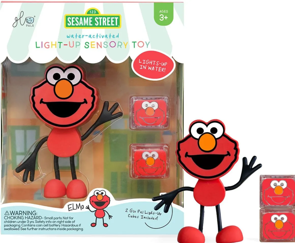 Glo Pals Light Up Sensory Bath Toy - Elmo
