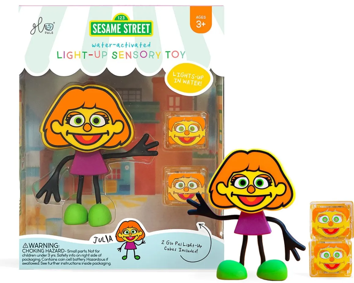 Glo Pals Light Up Sensory Bath Toy - Julia