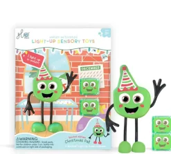 Glo Pals Light Up Sensory Bath Toy - Special Edition Christmas