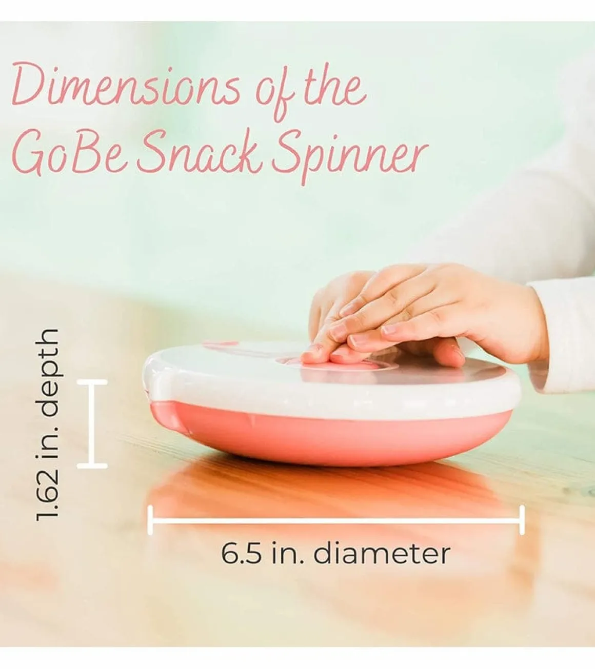 GoBe Kids Snack Spinner - Taro Purple