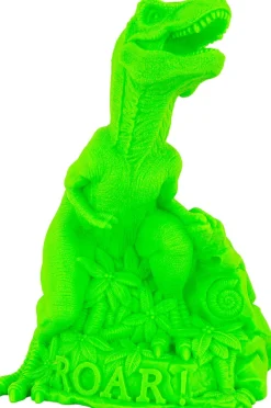 Goodnight Light Dino Lamp - Neon Green