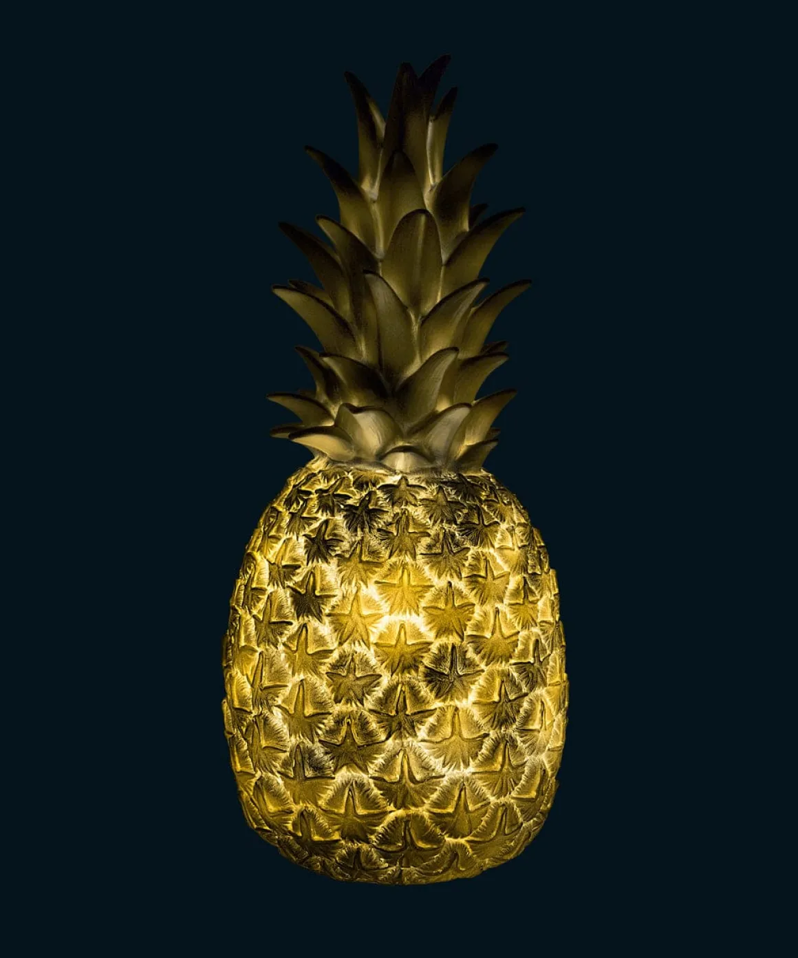 Goodnight Light Pineapple Lamp - Silver