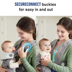 Graco Cradle Me 4-in-1 Baby Carrier - Onyx Black
