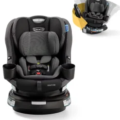 Graco EasyTurn 360 2-in-1 Rotating Convertible Car Seat - Cyran