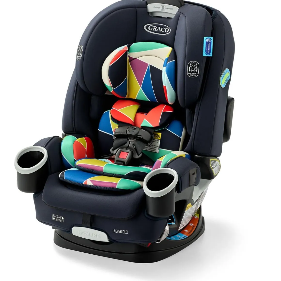 Graco 4Ever DLX 4-in-1 All-in-One Convertible Car Seat - Geo Pop