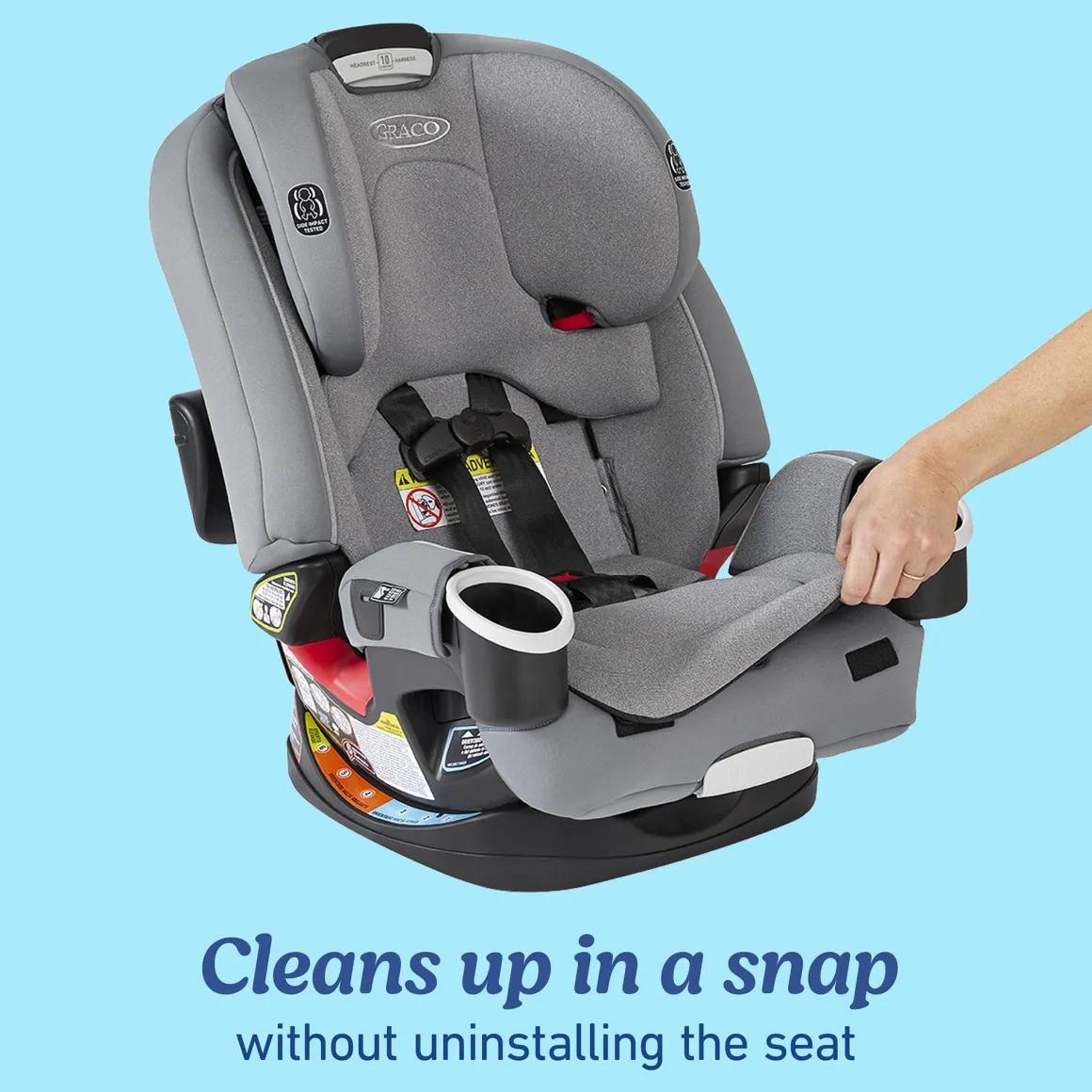 Graco 4Ever DLX 4-in-1 All-in-One Convertible Car Seat - Geo Pop