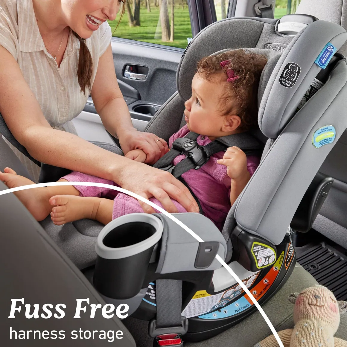 Graco 4Ever DLX 4-in-1 All-in-One Convertible Car Seat - Maddox