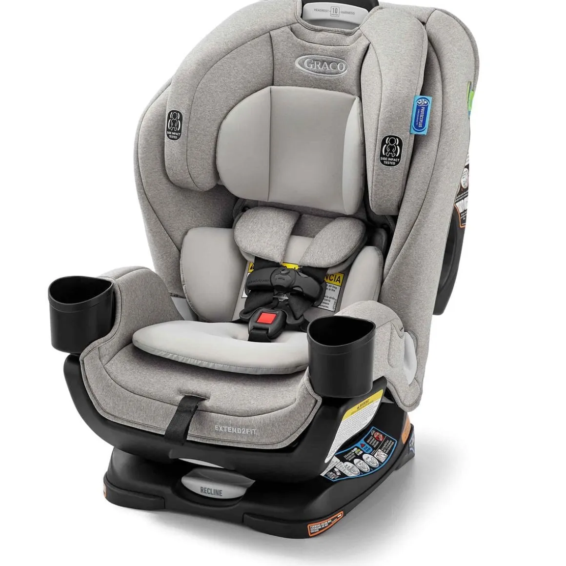 Graco Extend2Fit 3-in-1 All-in-One Convertible Car Seat - Ashten