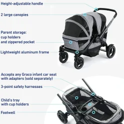 Graco Modes Adventure Stroller Wagon - Teton