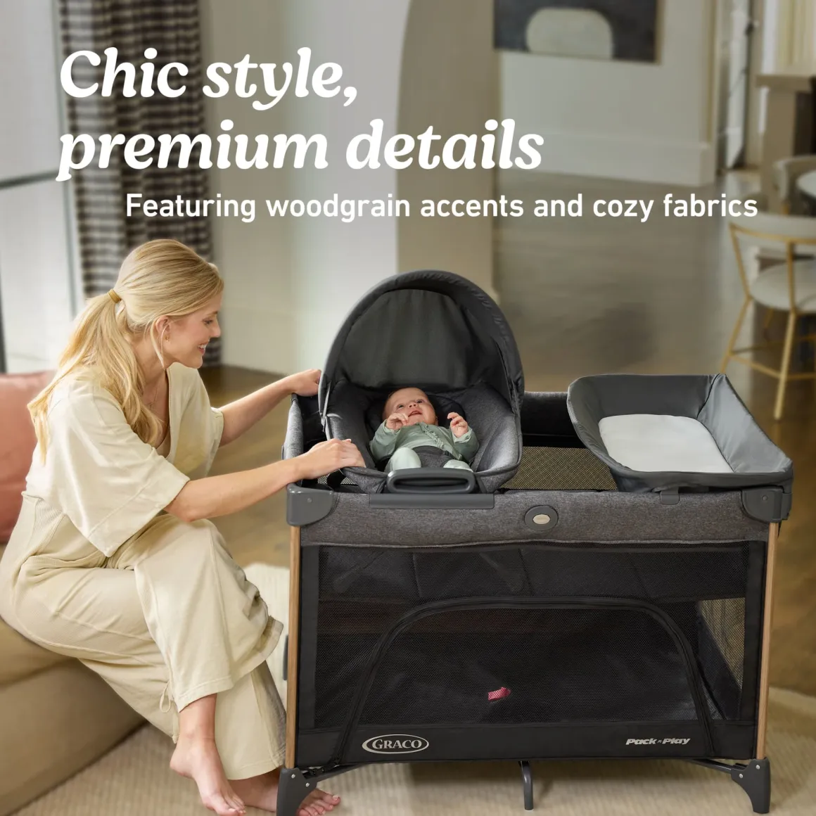 Graco Pack n' Play Close2Baby Seat Lux Playard - Milan