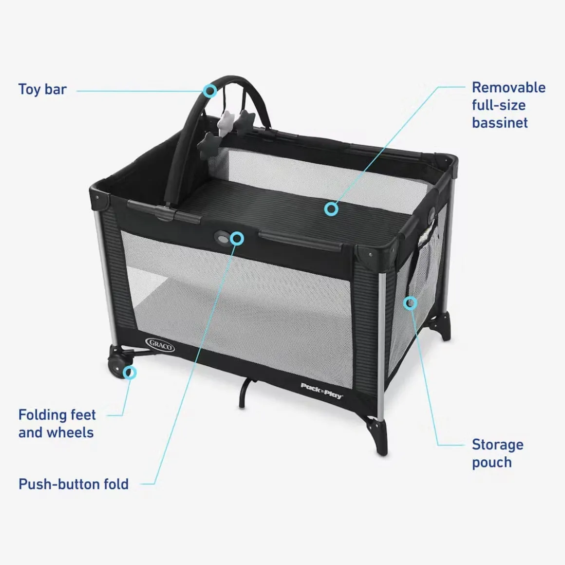 Graco Pack'n'Play On the Go Playard - Kaden