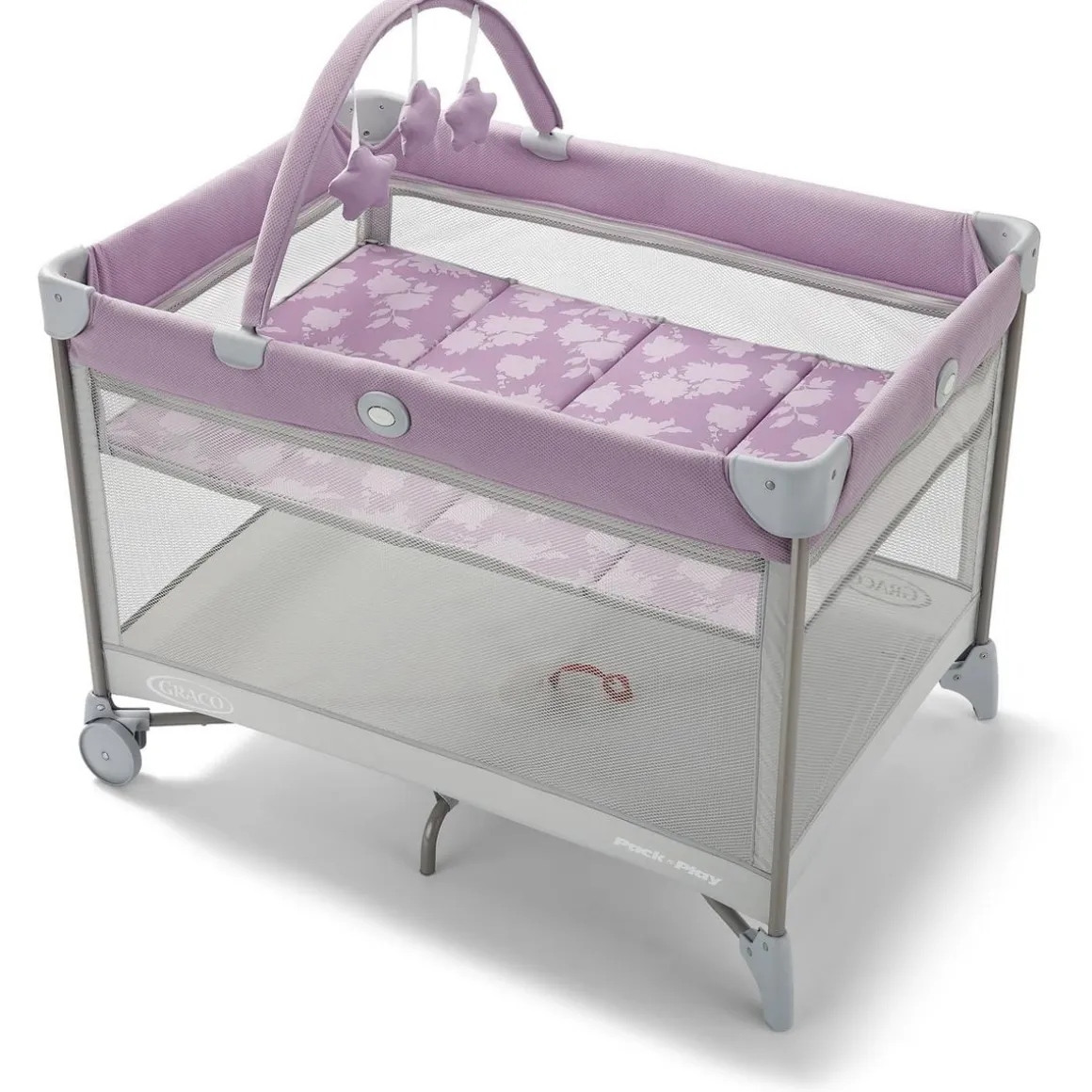 Graco Pack 'n Play On The Go Zip Playard - Lilac Mod