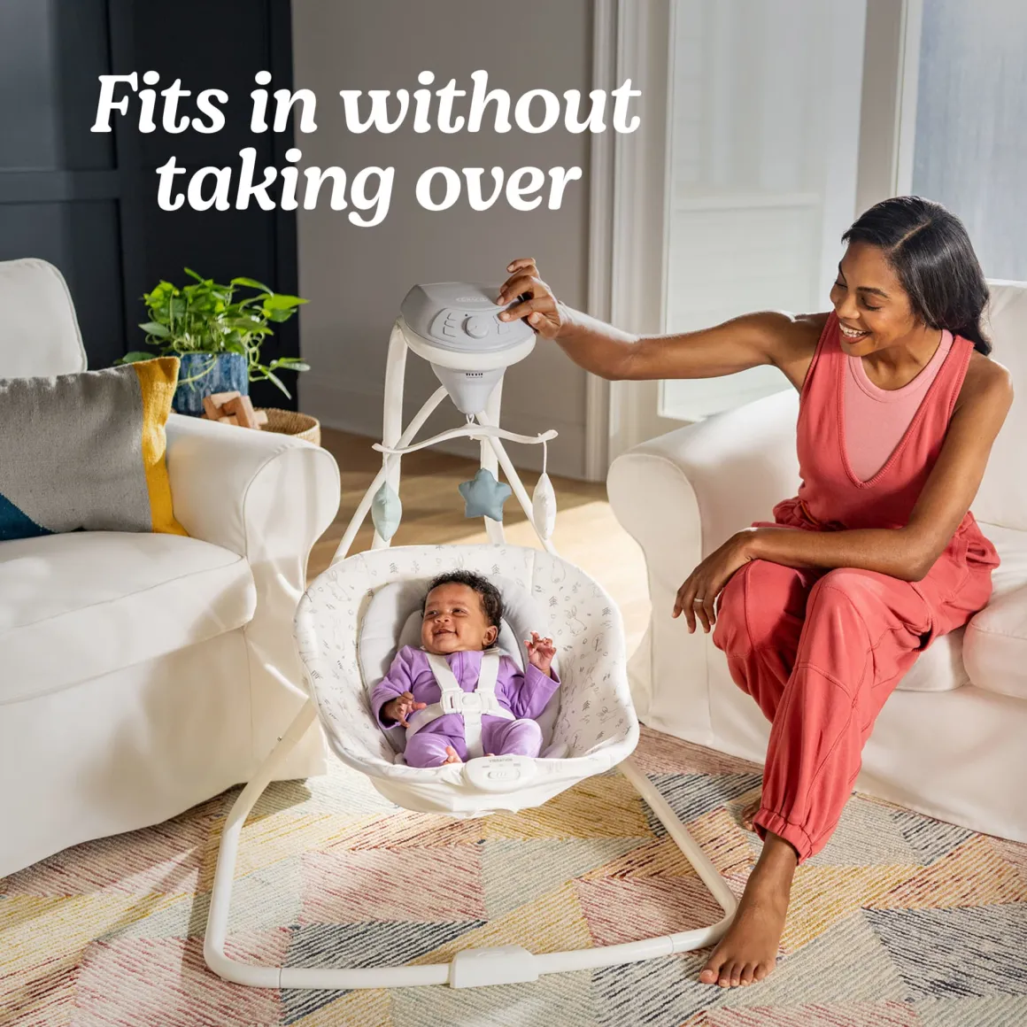 Graco Simple Sway Baby Swing - Blythe