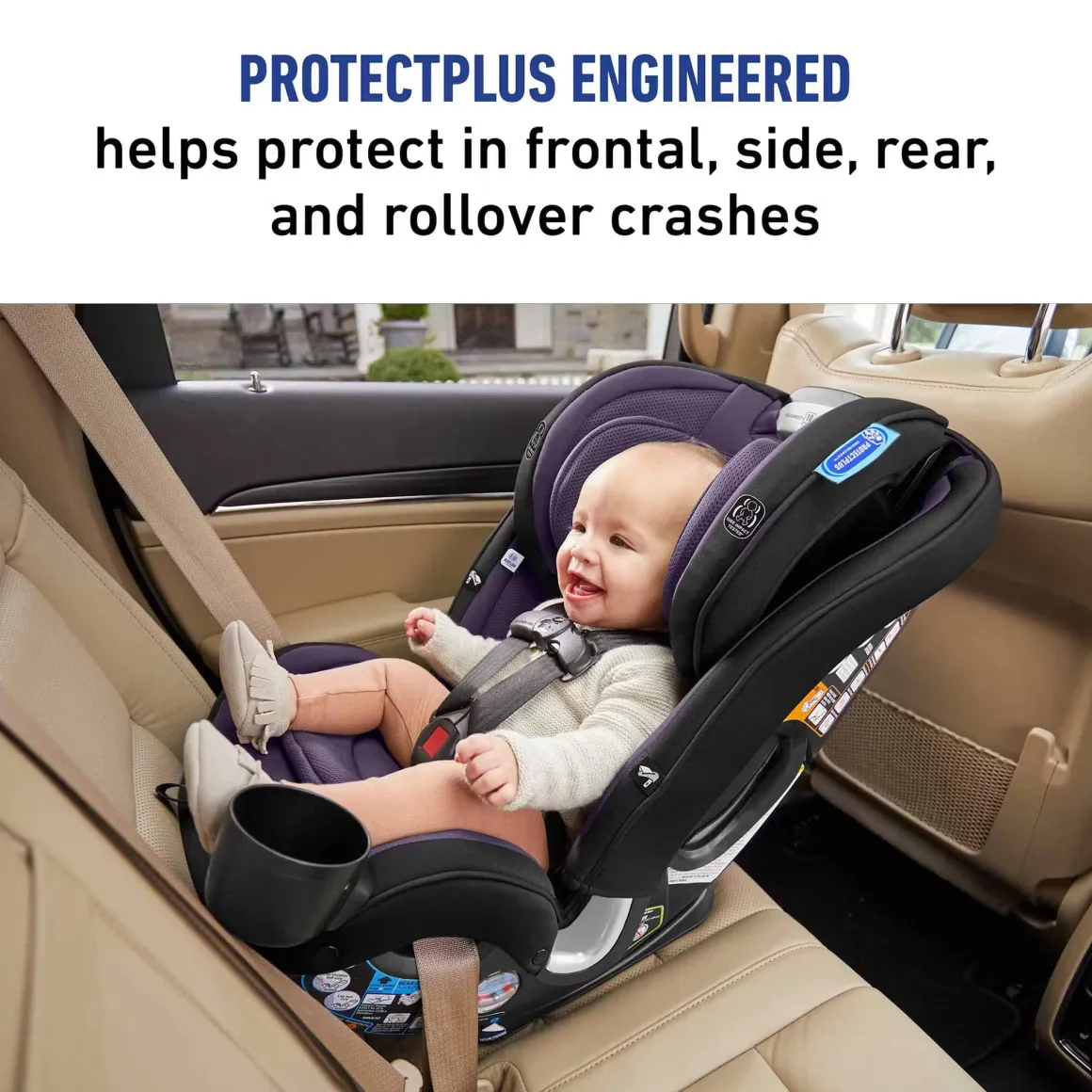 Graco SlimFit3 LX 3-in-1 Convertible Car Seat - Katrina