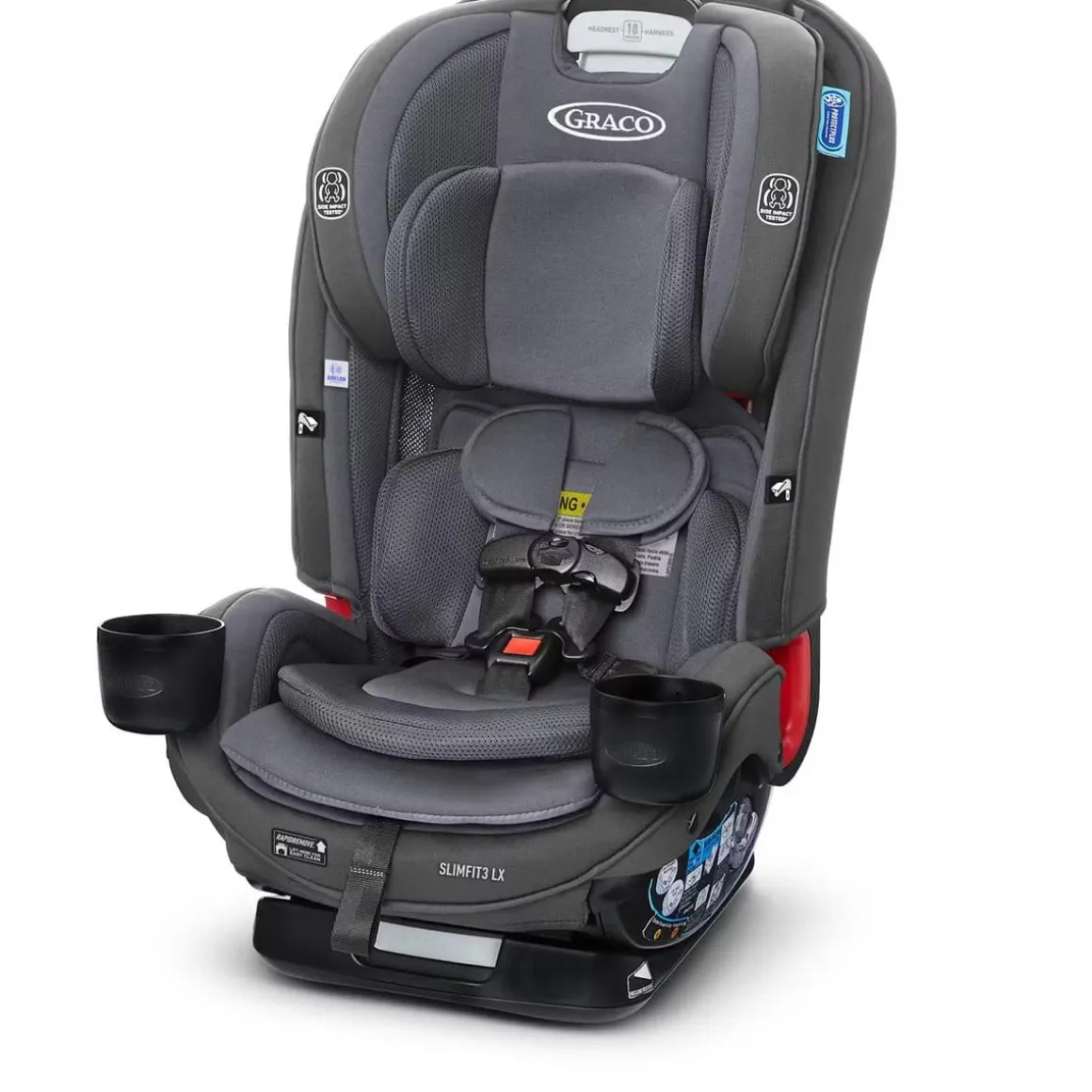 Graco SlimFit3 LX 3-in-1 Convertible Car Seat - Kunningham