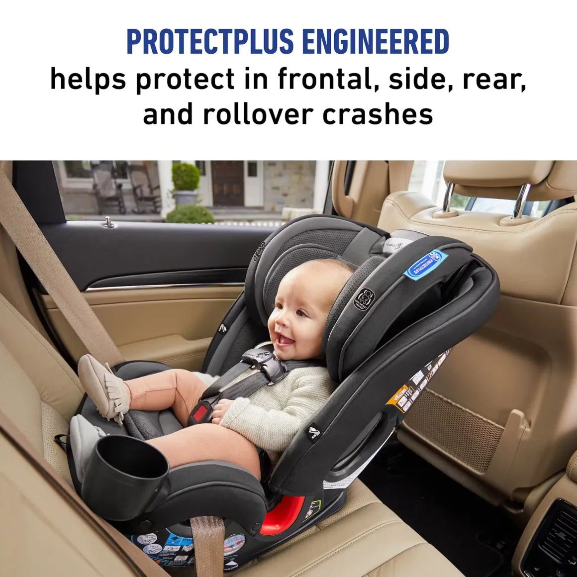 Graco SlimFit3 LX 3-in-1 Convertible Car Seat - Kunningham