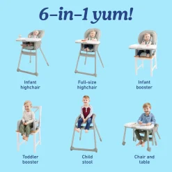 Graco Table2Table LX 6-in-1 High Chair - Willow