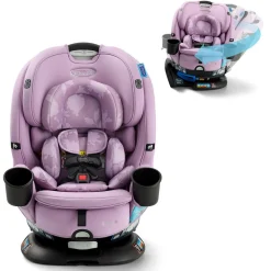 Graco Turn2Me 3-in-1 Rotating Convertible Car Seat - Lilac Mod