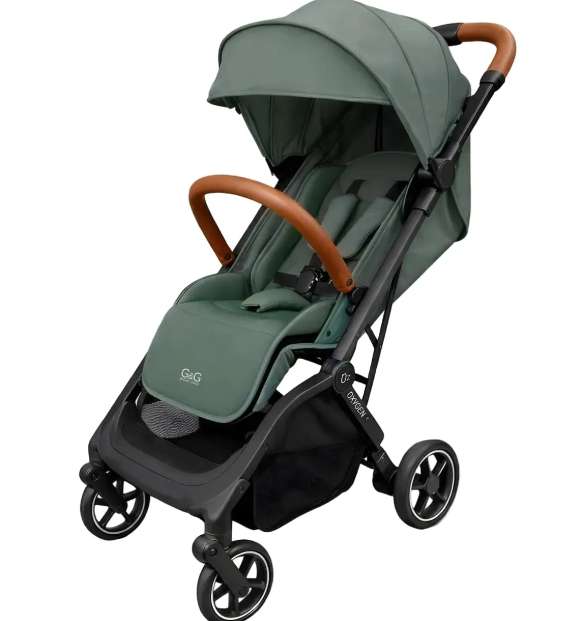 guzzie+Guss Oxygen V3 Stroller - Tropical Green