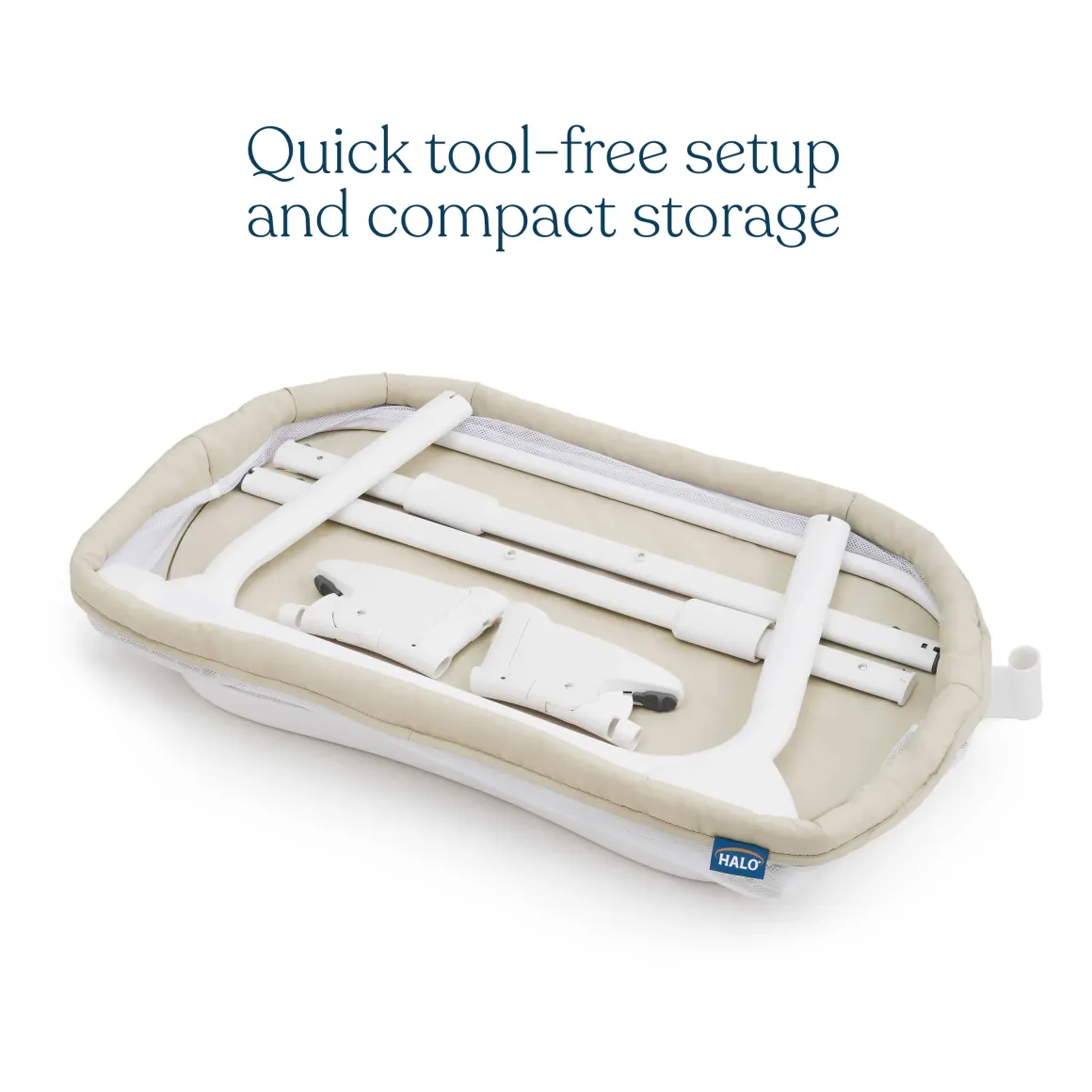 HALO BassiNest Lite Portable Bassinet - Oat
