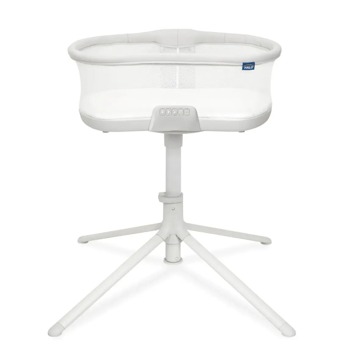 HALO BassiNest Soothing Swivel Sleeper 3.0 Bassinet - Grey