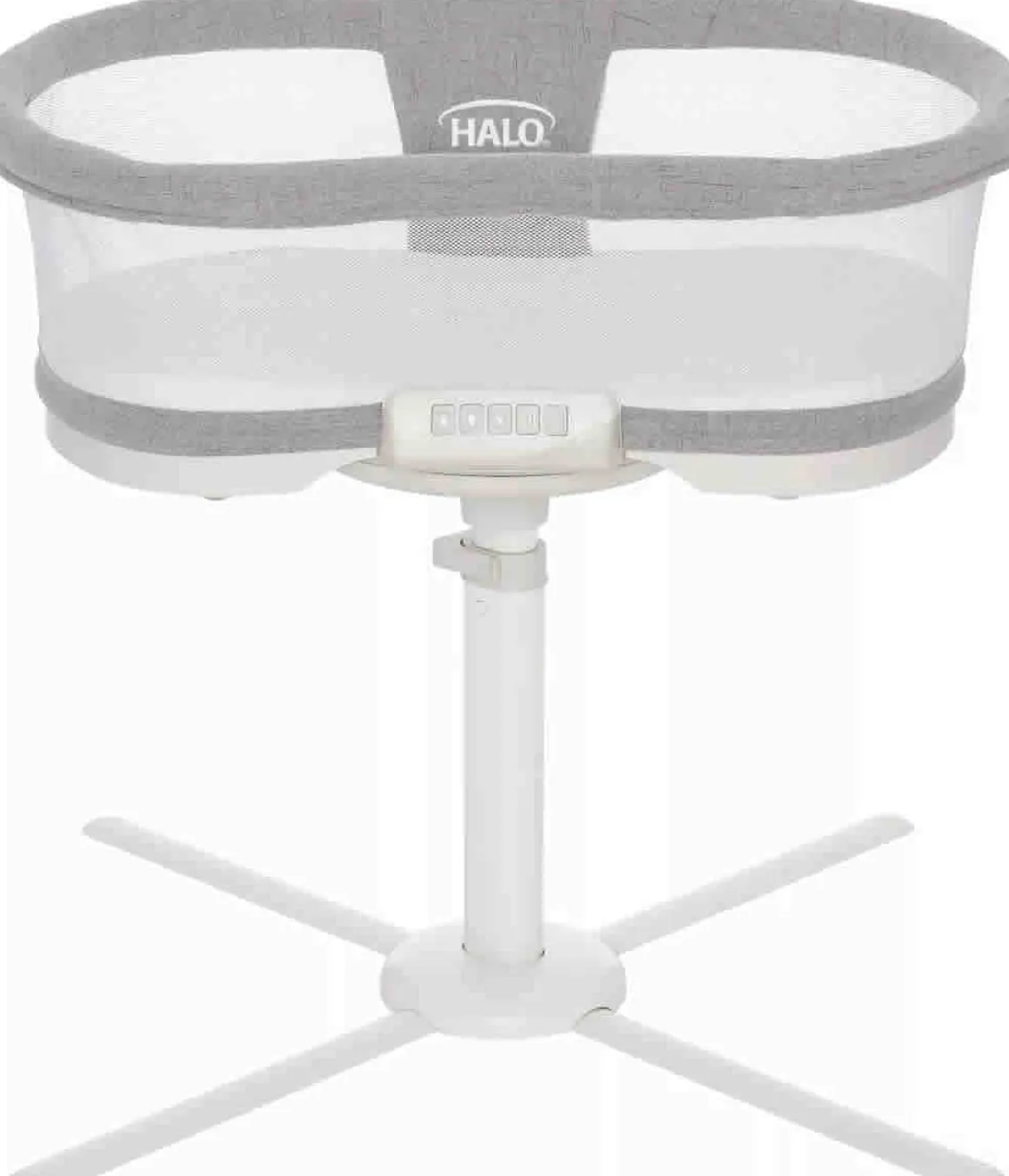Halo Bassinest Swivel Sleeper Luxe Next Gen - Dove Gray Tweed