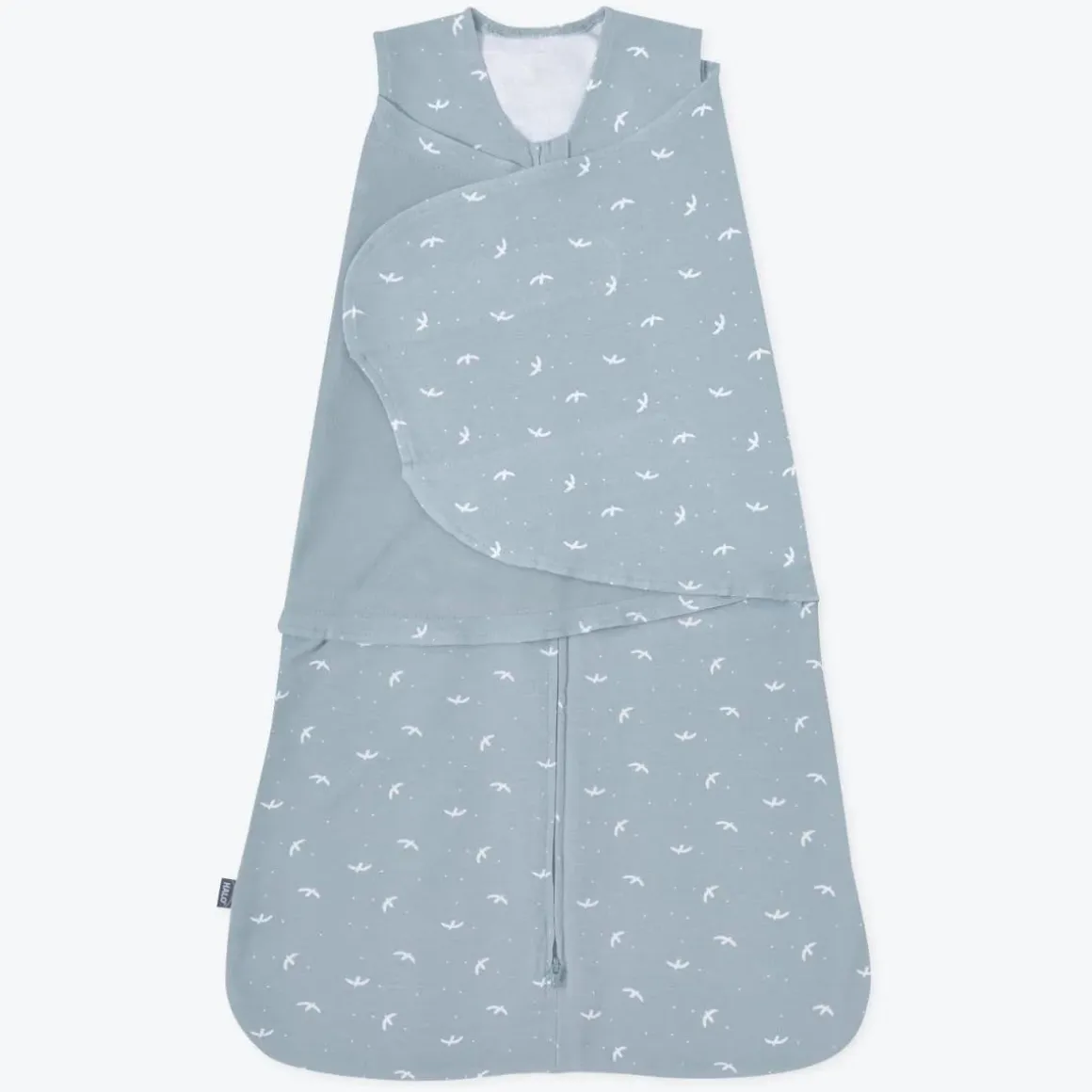 Halo 100% Cotton Swaddle TOG 1.5 - Blue Bird (Small)