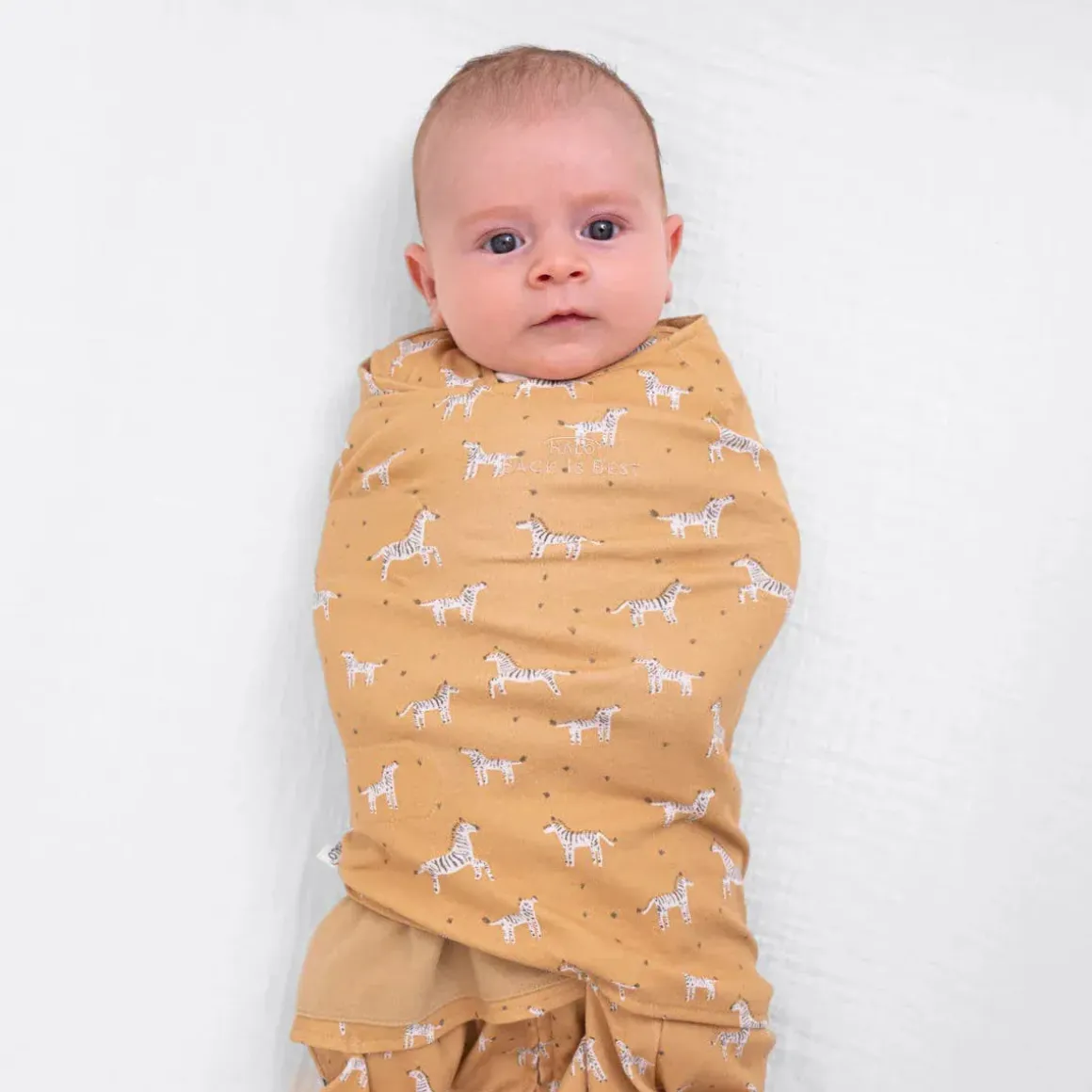 Halo 100% Cotton Swaddle TOG 1.5 - Serengeti Sun (Small)
