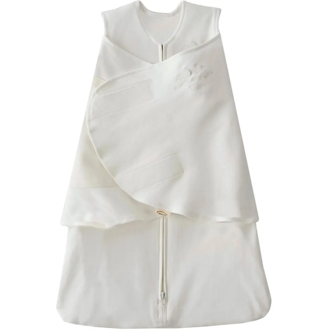 Halo 100% Organic Cotton Swaddle TOG 1.5 - Cream (Newborn)